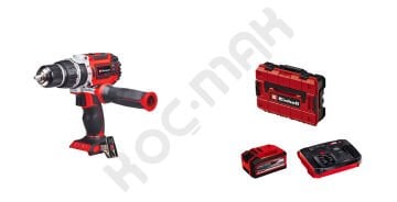Einhell Tp-Cd 18/60 Li-i BL Kömürsüz Darbeli Akülü Vidalama 8 Ah Tek Akülü ve 6A Şarj Cihazlı Set