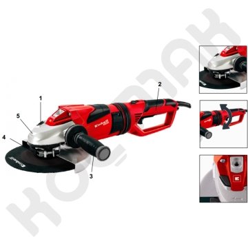 Einhell TE-AG 230 Avuç Taşlama