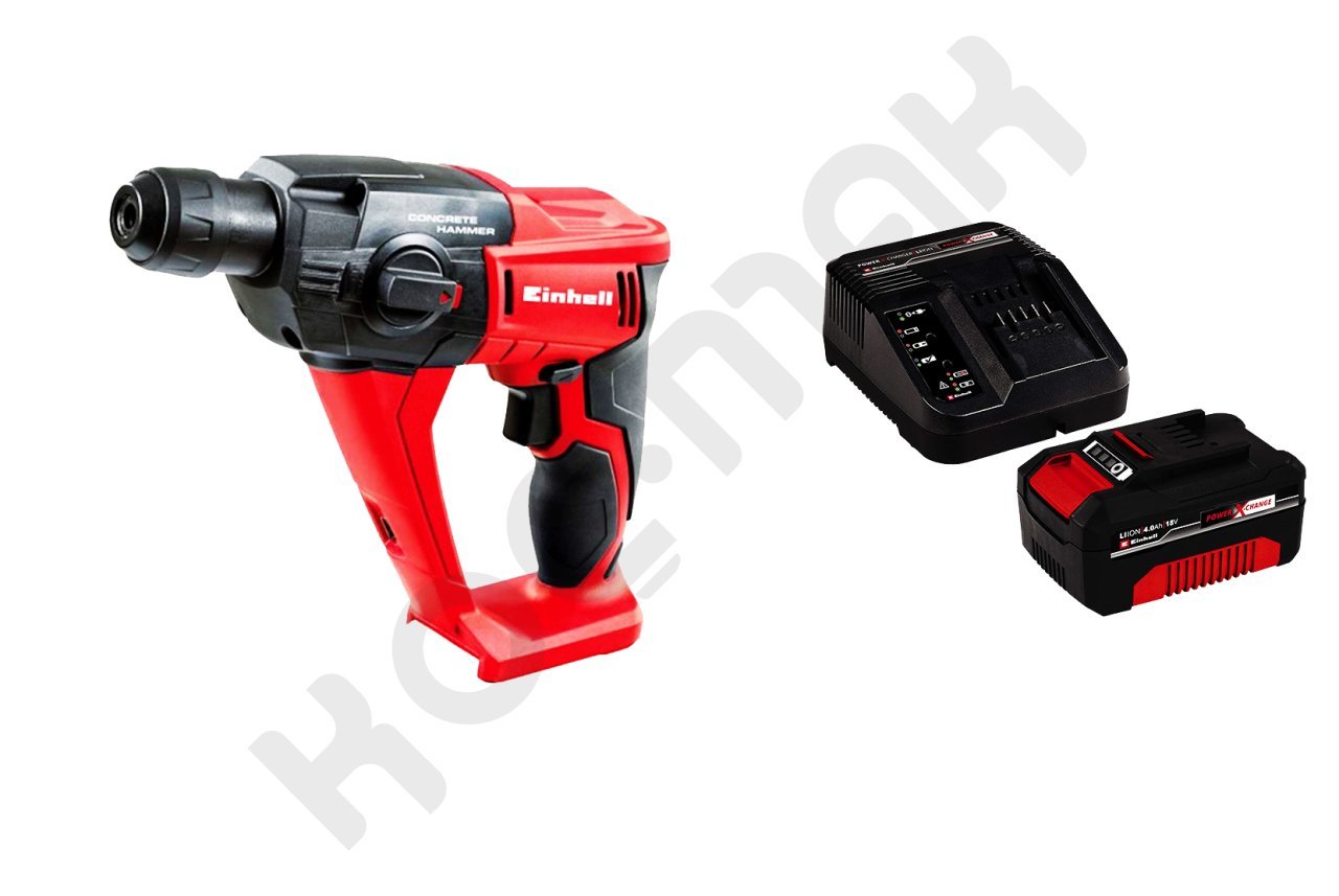 Einhell Te-Hd 18 Li Solo Kırıcı Delici + 18V 4Ah Starter Kit