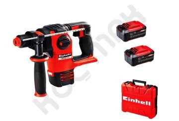 Einhell Herocco Pnömatik Akülü Kırıcı Delici + 18V 5,2AH Plus Çift Akülü Set