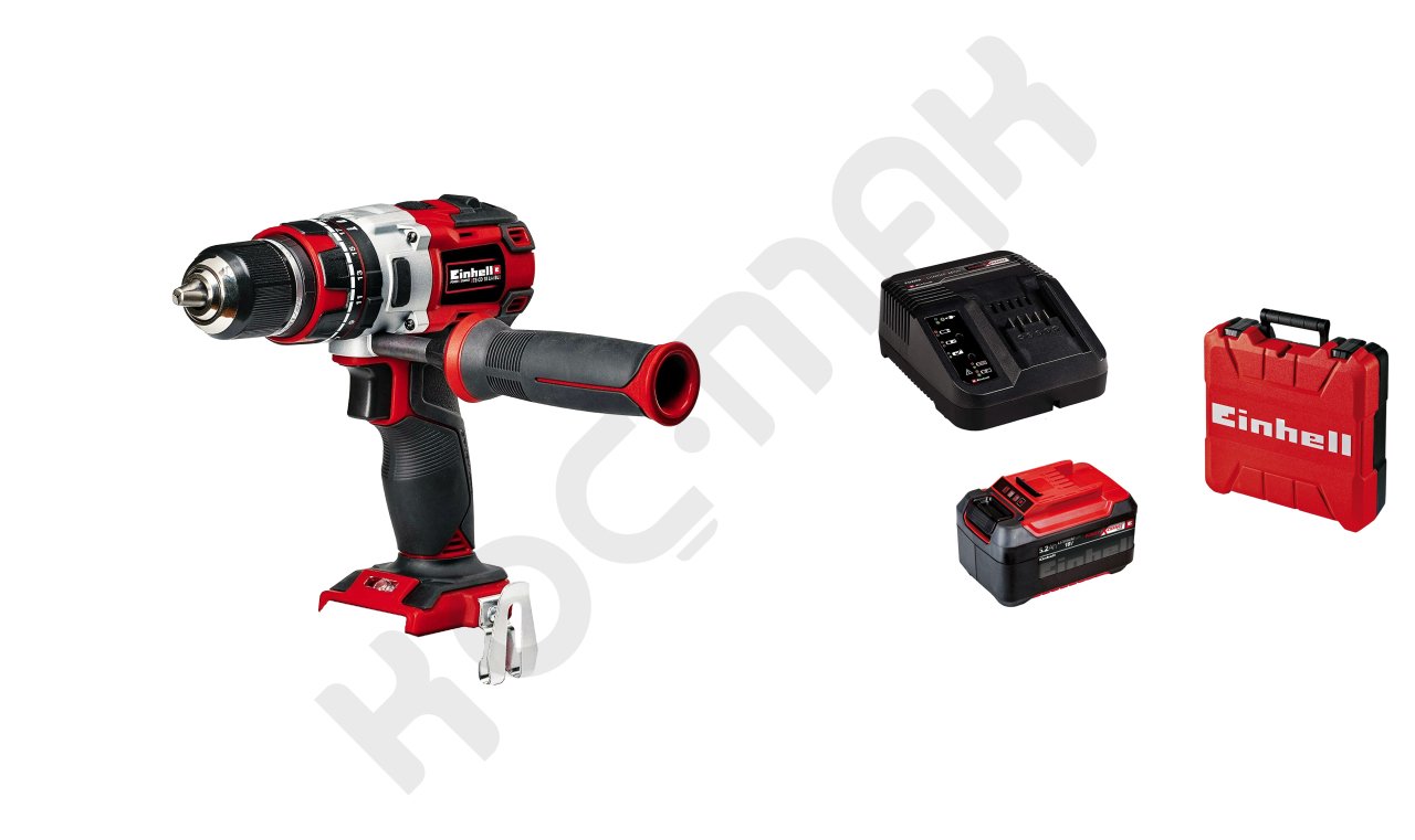 Einhell Te-Cd 18 Li-I Bl Kömürsüz Darbeli Matkap + 18V 5.2 Plus Akülü Çantalı Set