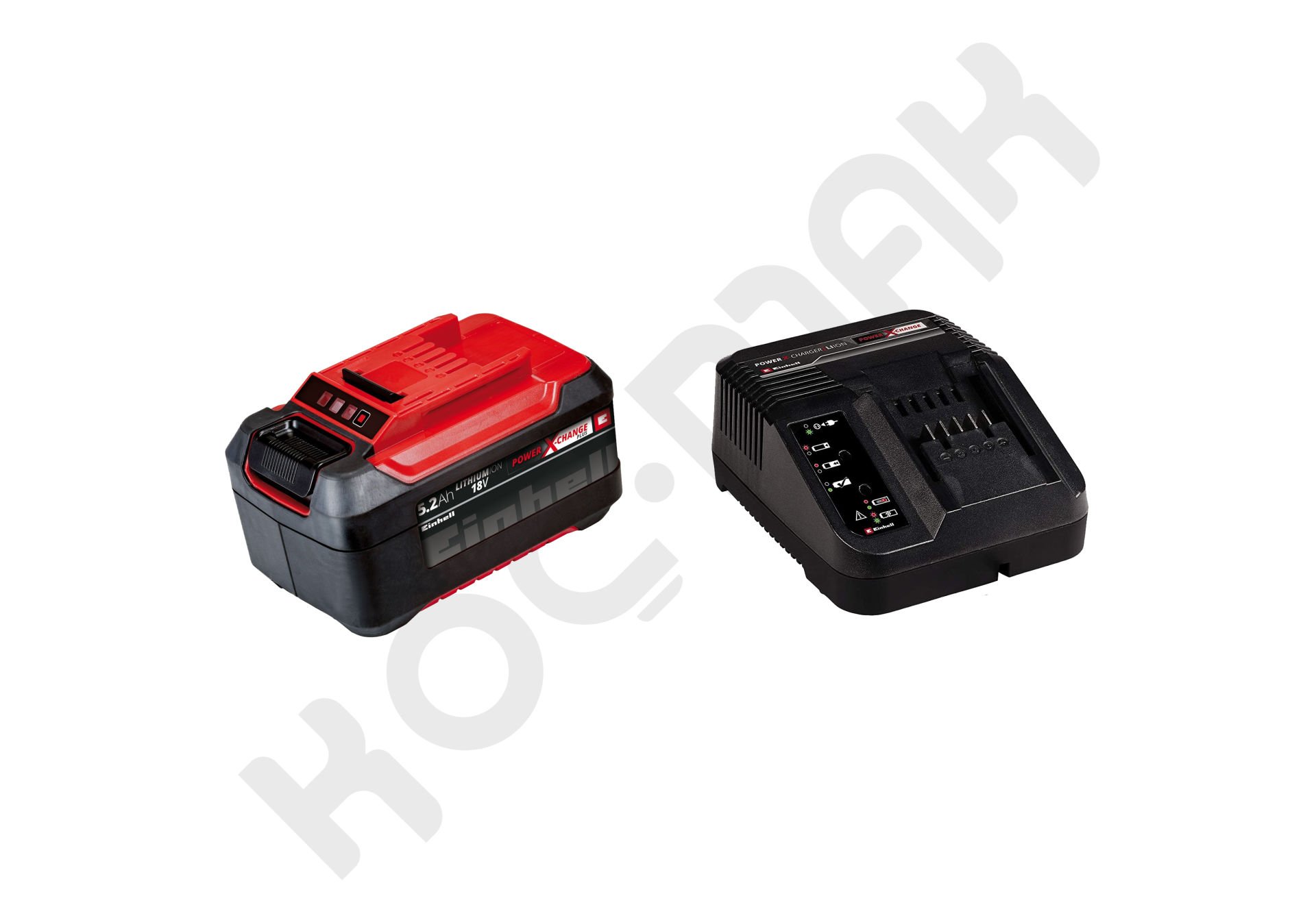 Einhell 18v 5,2 Plus Akü + Şarj Cihazı