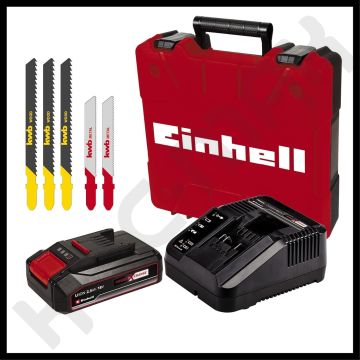 Einhell Tc-Js 18 Lİ Akülü Çantalı Dekupaj Seti - 18v 2.5Ah Tek Akülü