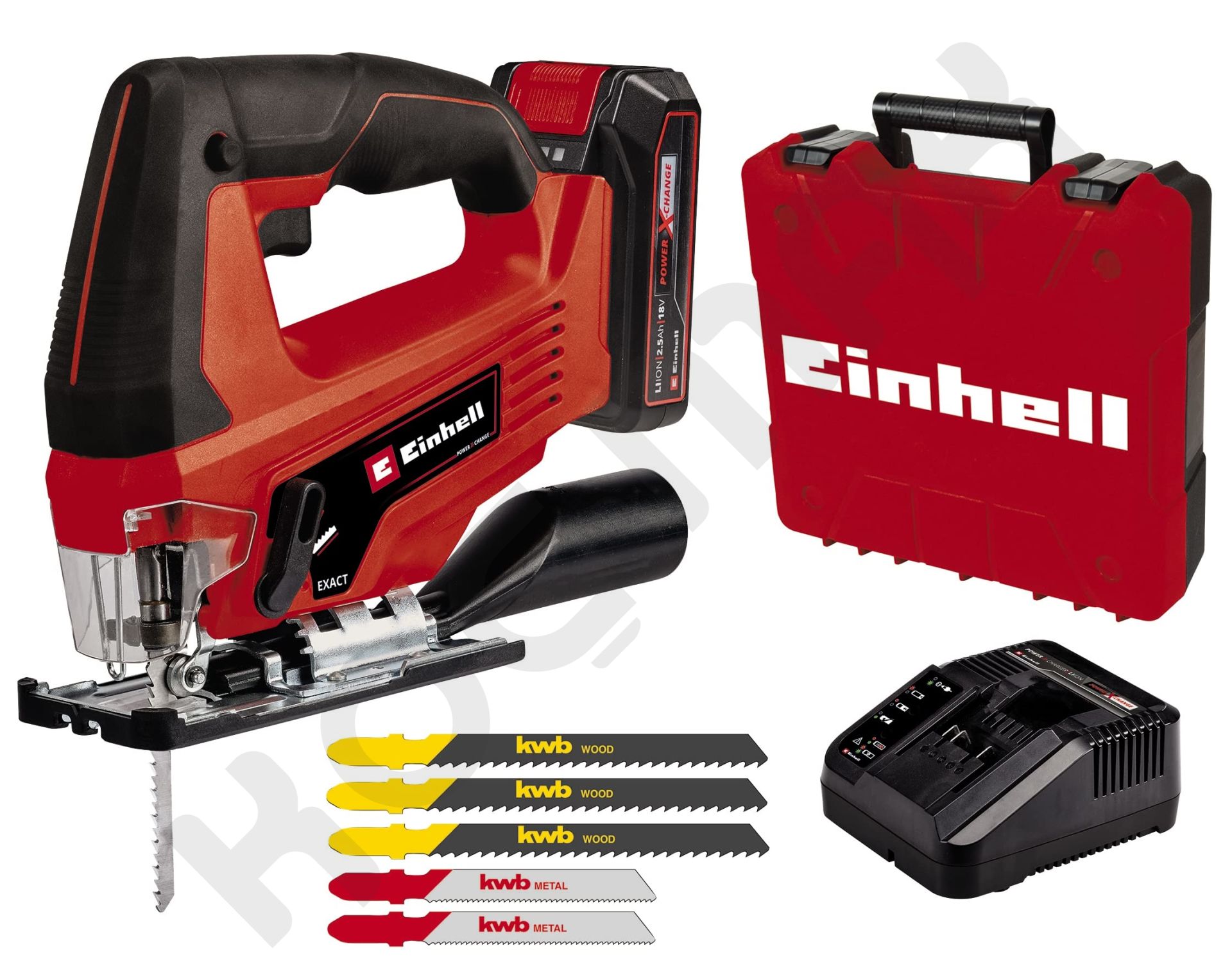 Einhell Tc-Js 18 Lİ Akülü Çantalı Dekupaj Seti - 18v 2.5Ah Tek Akülü