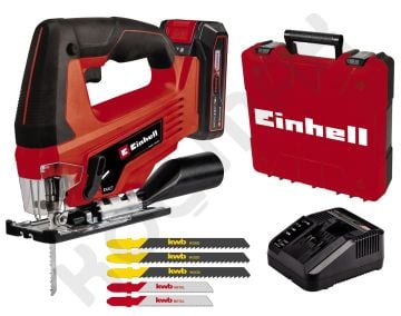 Einhell Tc-Js 18 Lİ Akülü Çantalı Dekupaj Seti - 18v 2.5Ah Tek Akülü