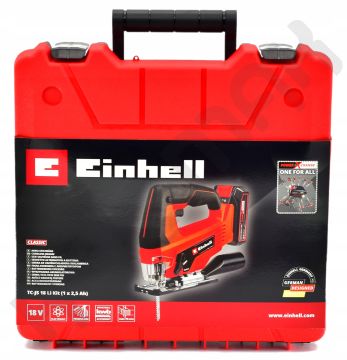Einhell Tc-Js 18 Lİ Akülü Çantalı Dekupaj Seti - 18v 2.5Ah Tek Akülü