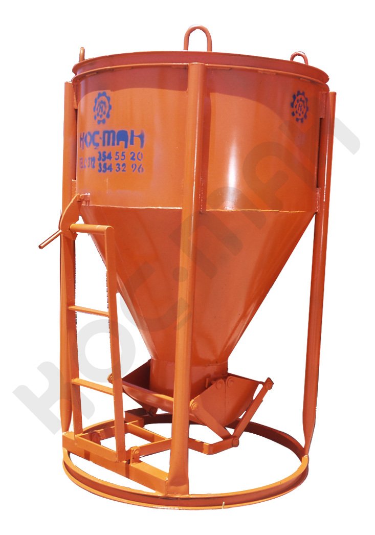 Alttan Açılır Beton Kovası