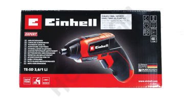 Einhell TE-SD 3.6/1 Li 3.6 V Şarjlı Tornavida + 10 Adet Uç Seti