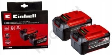 Einhell 18V 5.2Ah PXC Twinpack - Çift Akülü Set (Şarj Cihazı Yoktur)