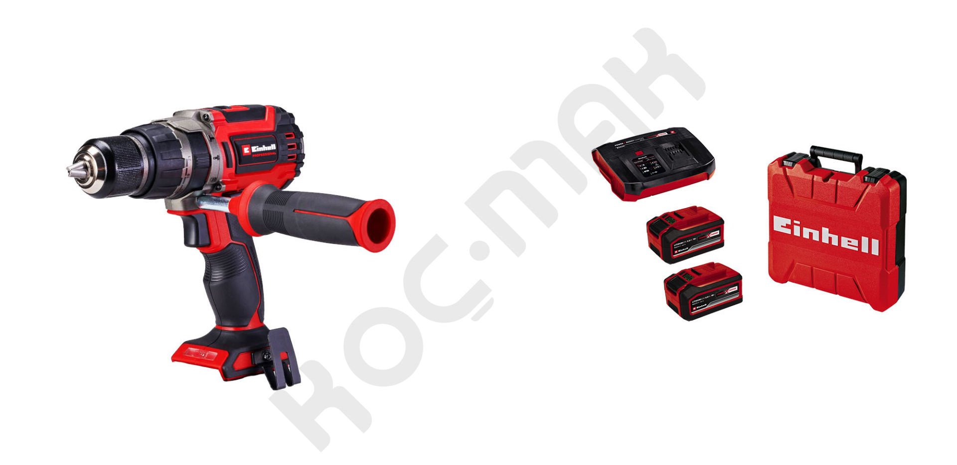 Einhell Tp-Cd 18/70 Li-i BL Kömürsüz Darbeli Matkap 6Ah Çift Akü + 6Ah X-boost Şarj Cihazı