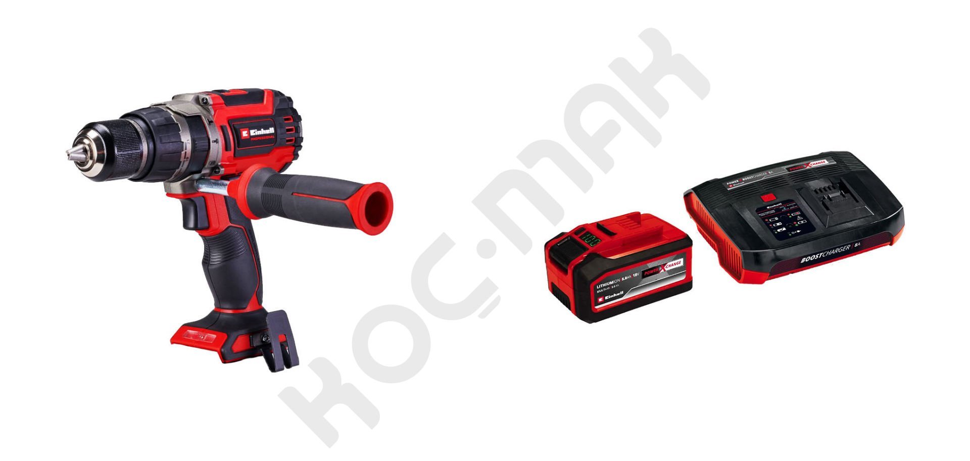 Einhell Tp-Cd 18/70 Li-i BL Kömürsüz Darbeli Matkap 8Ah Tek Akü + 8Ah X-boost Şarj Cihazı