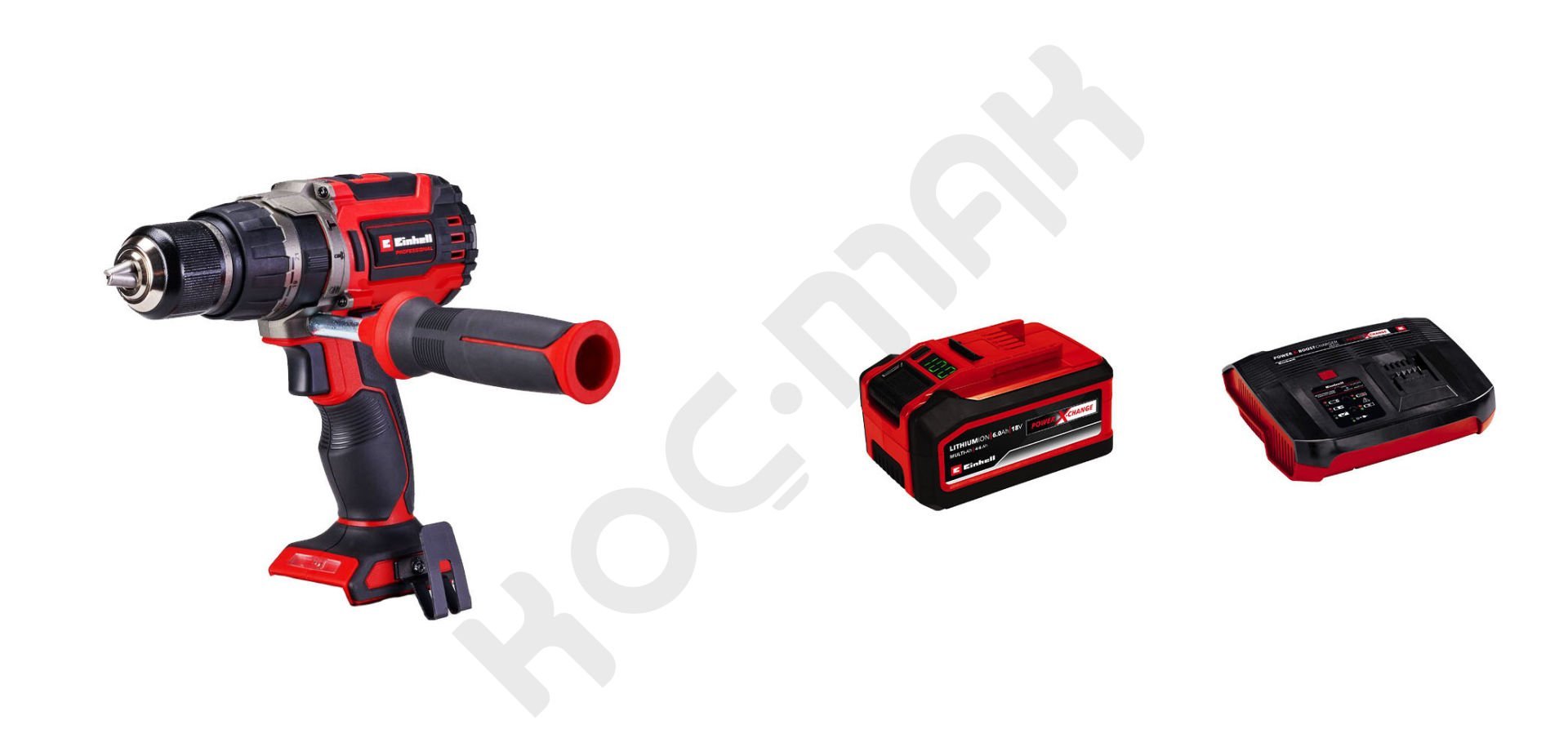 Einhell Tp-Cd 18/70 Li-i BL Kömürsüz Darbeli Matkap 6Ah Tek  Akü + 6Ah X-boost Şarj Cihazı
