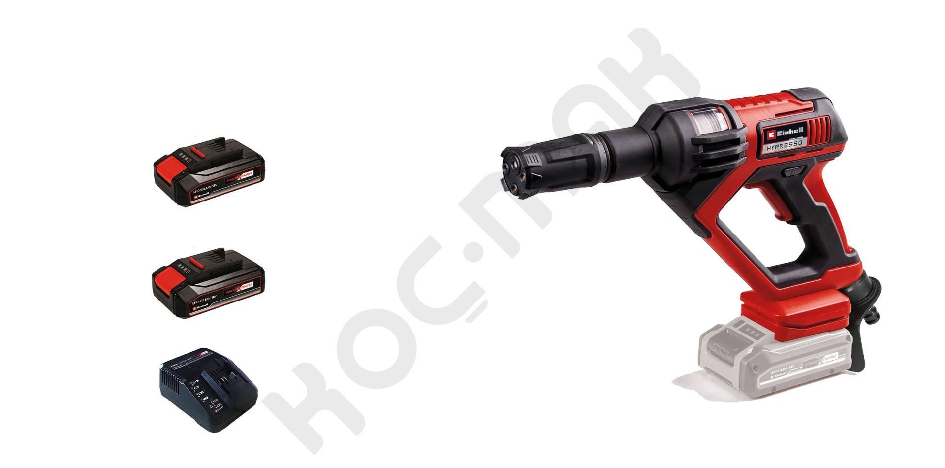 Einhell Hypresso 18/24-1 Lİ Akülü Basınçlı Yıkama Tabancası 2.5Ah Çift Akülü