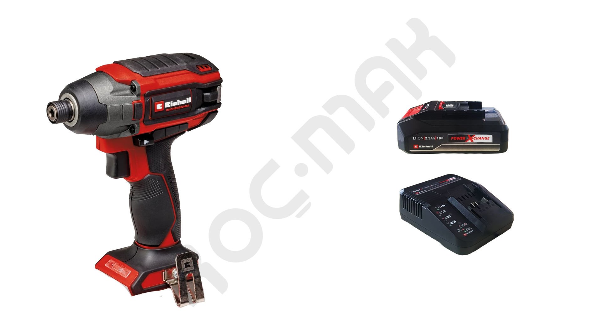 Einhell Tp-Cı 18/220 Lİ BL - Kömürsüz Darbeli Vidalama 18V 2.5Ah Starter Kit'li