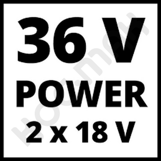 Einhell Ge-Lc 36/35 Lİ Kömürsüz Akülü Ağaç Kesme - 18V 4 Ah Çift Akülü ve Twincharger