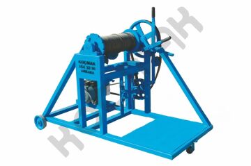 Yerden Kumandalı Gırgır Vinç 4 Hp 220V Motor 50 Metre Çelik Halat + Üç Ayak Takımı + El Arabası Sepeti