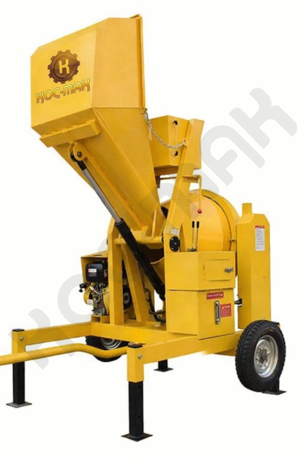 Hidrolik Kepçeli Beton Mikseri
