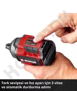 Einhell Tp-Cw 18/260-C Li BL Kömürsüz Darbeli Somun Sıkma - aküsüzdür