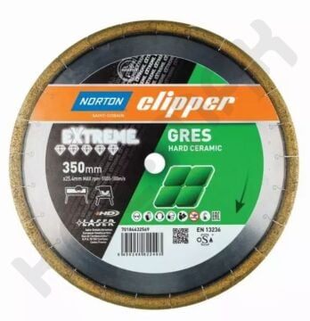 Norton Clipper Extreme Gres H15 Hard Ceramic - Üst Segment Karot Kesim Testeresi
