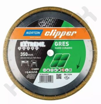 Norton Clipper Extreme Gres H15 Hard Ceramic - Üst Segment Karot Kesim Testeresi