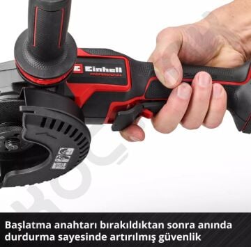 Einhell Tp-Ag 18/125-13 Q P BL Solo Akülü Avuç Taşlama - 4431197