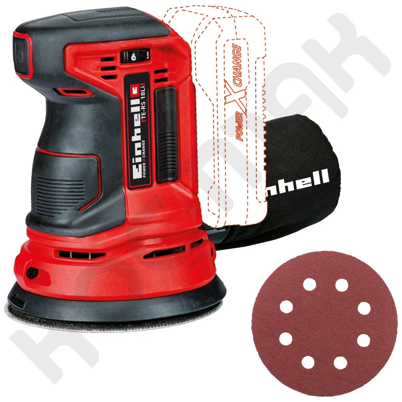 Einhell Te-Rs 18 Li Akülü Ekzantrik Zımpara - aküsüzdür -