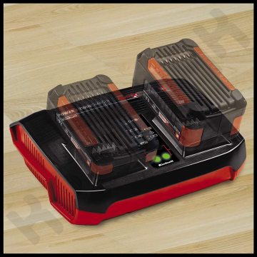 Einhell 18V 4Ah Çift Akü ve Power-X-Twincharger Ikili Şarj Cihazı