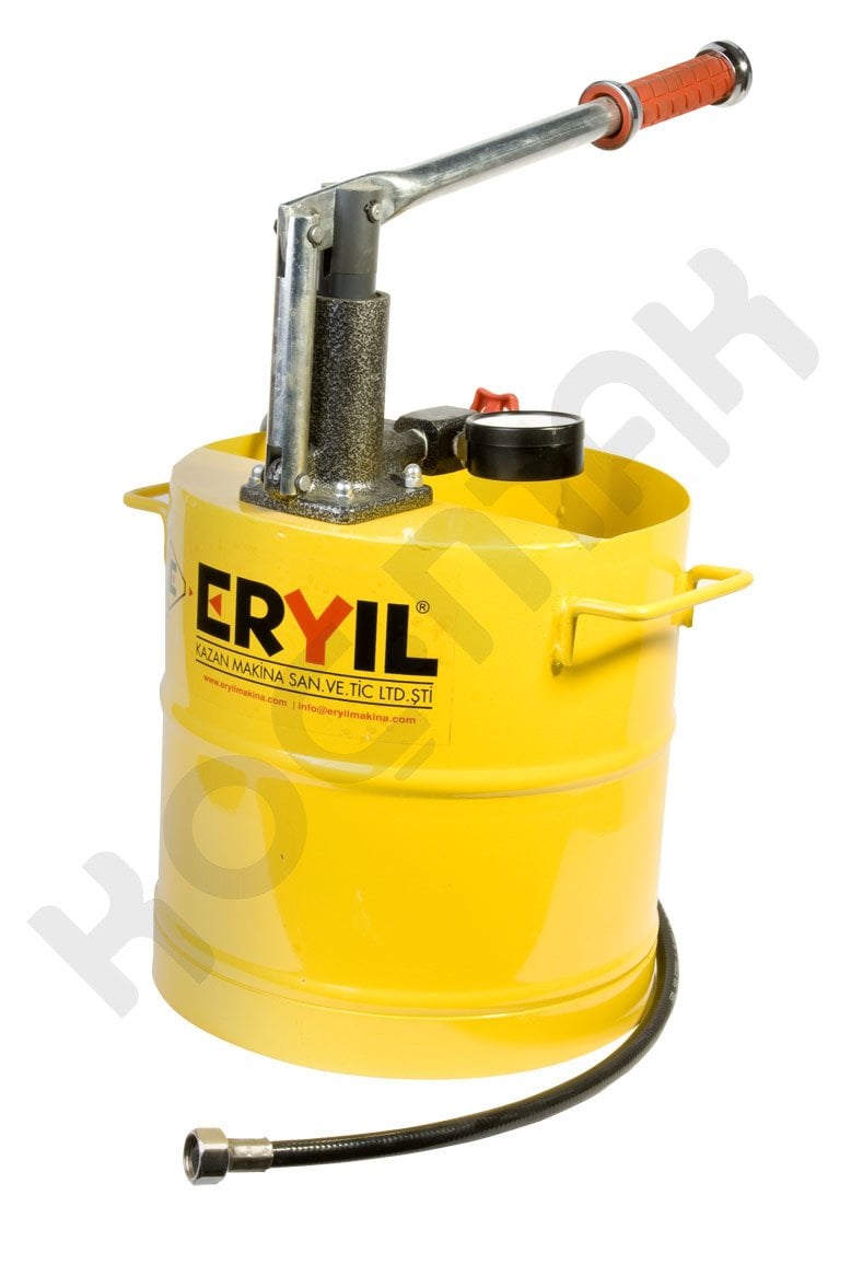 Eryıl Yuvarlak Tip Test Pompası 40 Bar