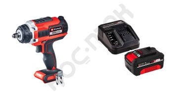 Einhell Impaxxo 18/450 Kömürsüz Akülü Somun Sıkma 18V 4AH Akülü Set