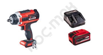 Einhell Impaxxo 18/450 Kömürsüz Akülü Somun Sıkma 18V 6 Ah Akülü Set