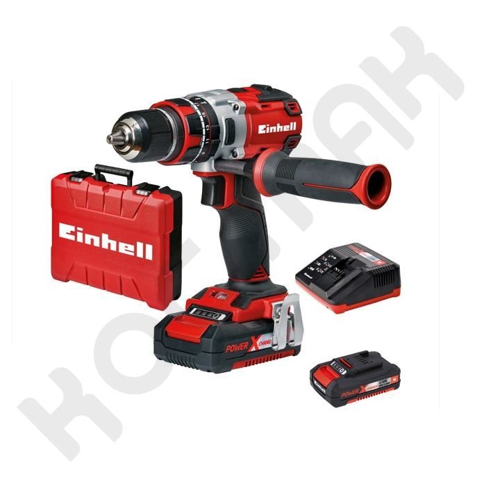 Einhell Te-Cd 18 Li-i BL  Kömürsüz Darbeli Matkap - 18V 2Ah Çift Akülü