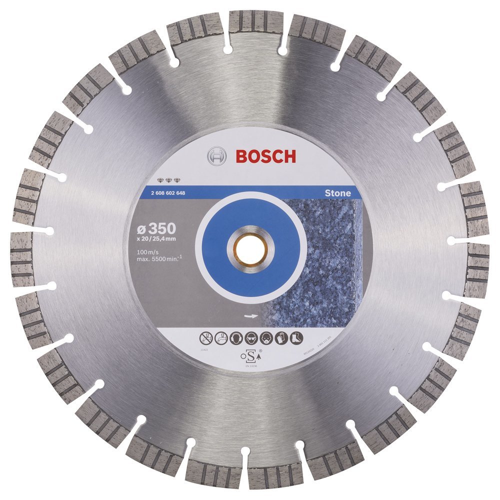 Bosch - Best of Stone (Doğal Taş) Kesme Diski 350 mm 2608602648