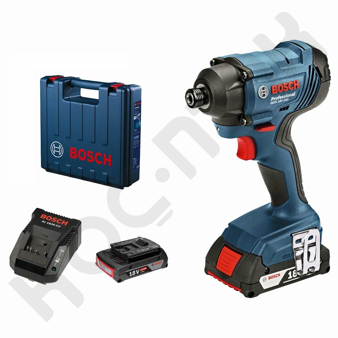 Bosch Professional GDR 180-LI Akülü Darbeli Somun Sıkma 2 x 2Ah Akülü