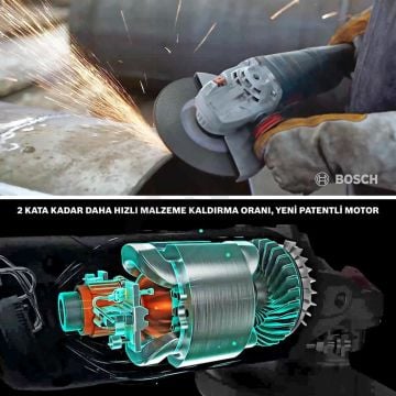 Bosch Professional GWS 24-180 JZ Büyük Taşkama Makinesi