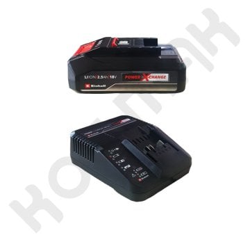Einhell 18V 2,5 Ah Starter Kit - Akü ve Şarj Cihazı