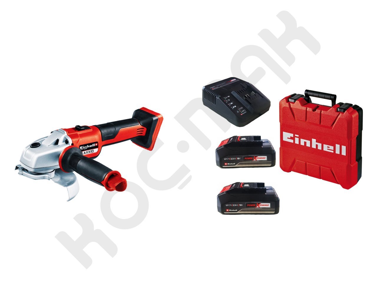 Einhell Axxio 2 Adet 18V 2,5 Ah Akülü Avuç Taşlama