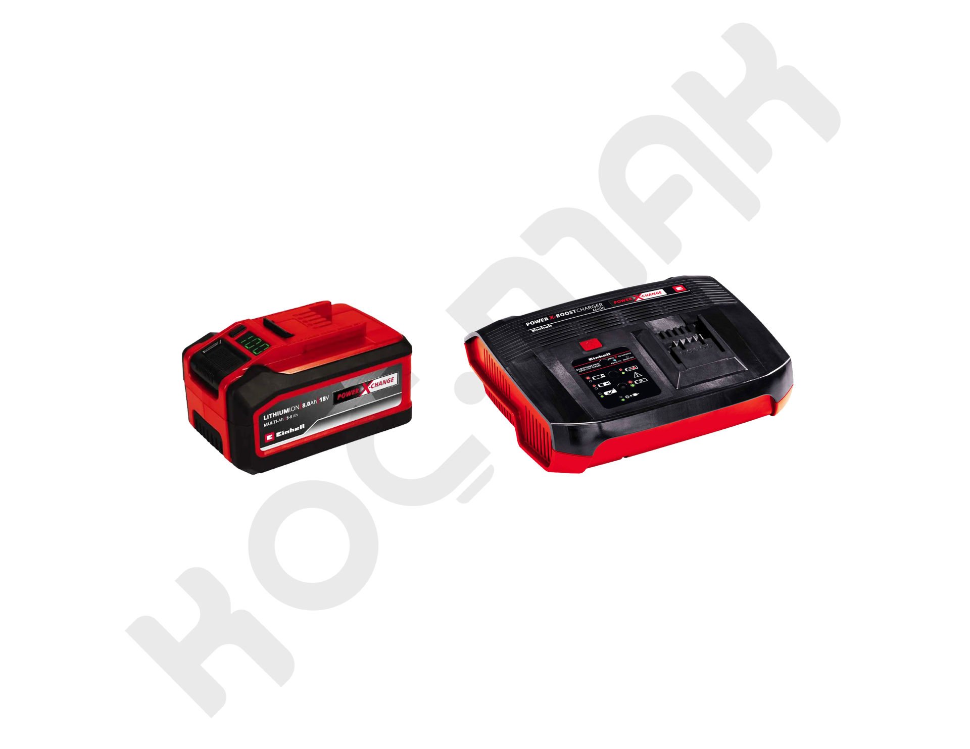 Einhell 18V 5-8 Multiamper Plus Akü & 6 Ah X-boot Hızlı Şarj Cihazı