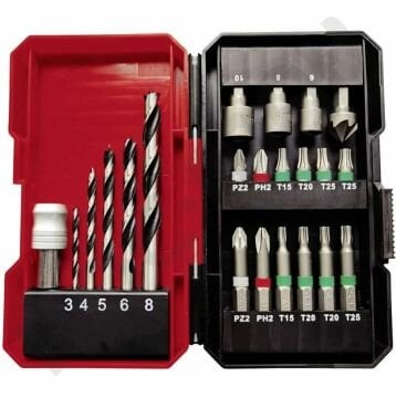 Einhell Te-Cd 18/45 3X-Li+22 Parça Uç Seti - 1x2Ah Akülü Matkap