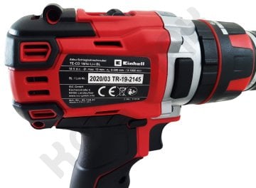 Einhell Kömürsüz Darbeli Matkap TE-CD 18/50 Li-i BL 18V 2.0Ah 2 Adet Akülü Set