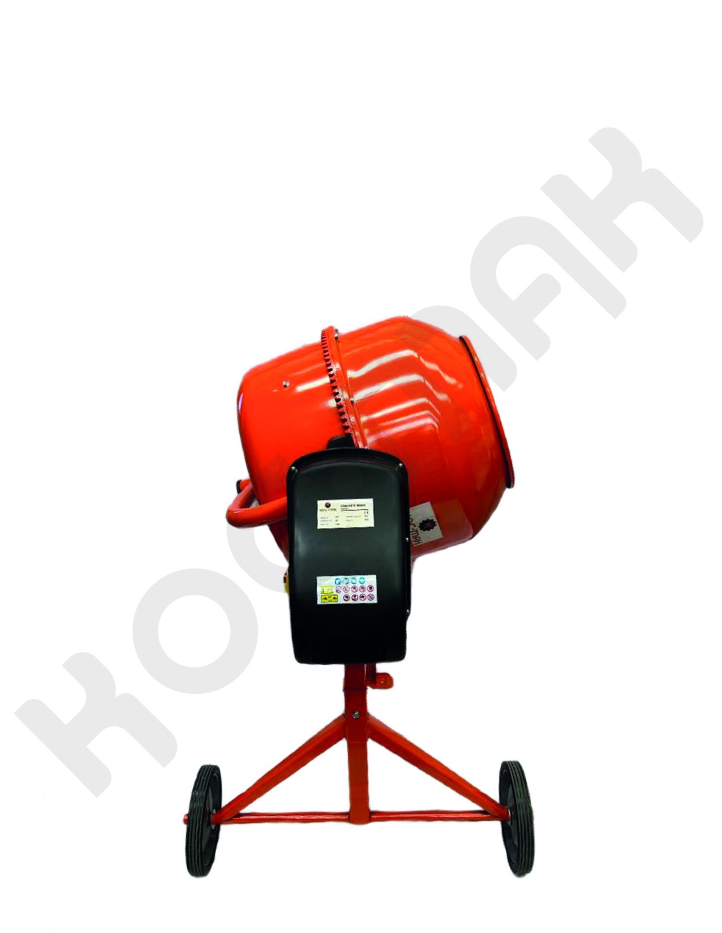 KOÇ-MAK  200 Litre Elektrikli Betoniyer - (demonte) -