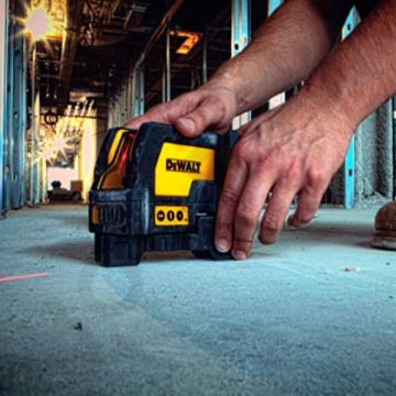 Dewalt DW0822 Şakül ve Çapraz Çizgi Lazeri